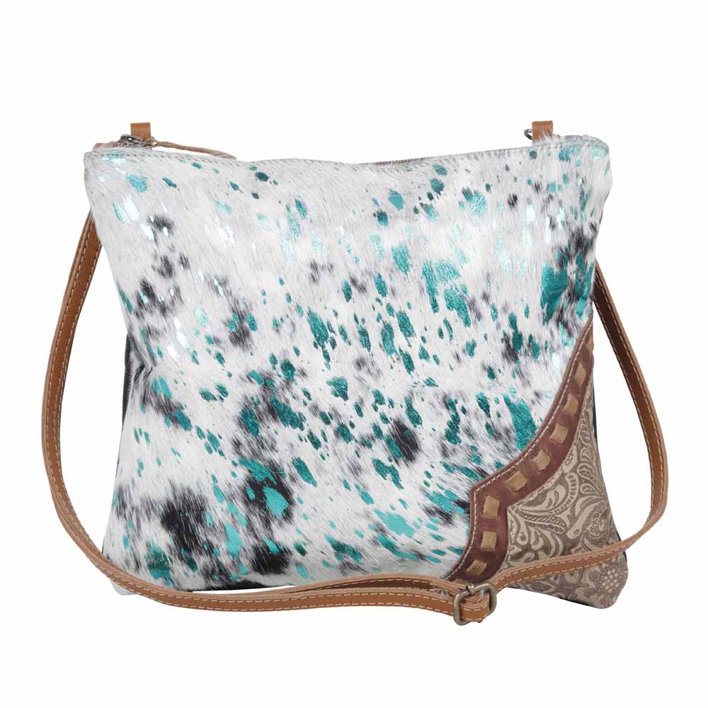 Crowd Hero Leather & Hairon Bag