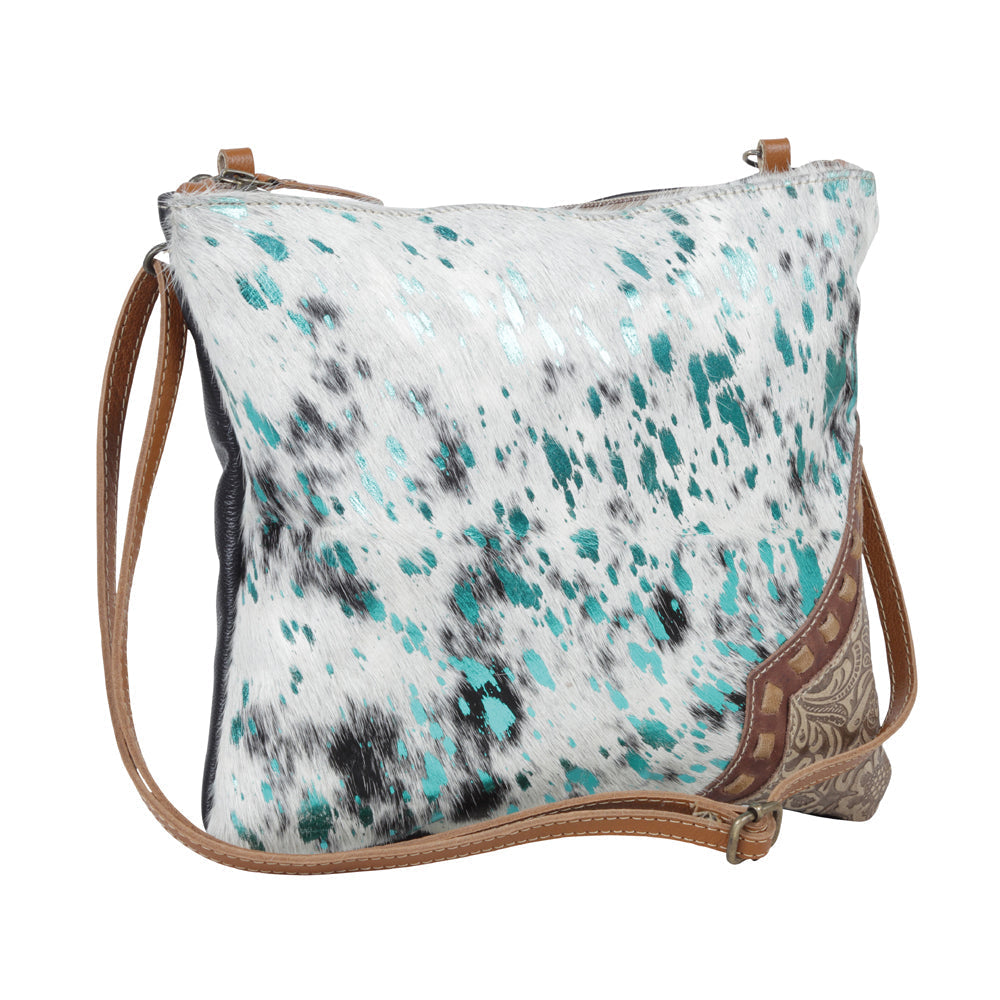 Crowd Hero Leather & Hairon Bag