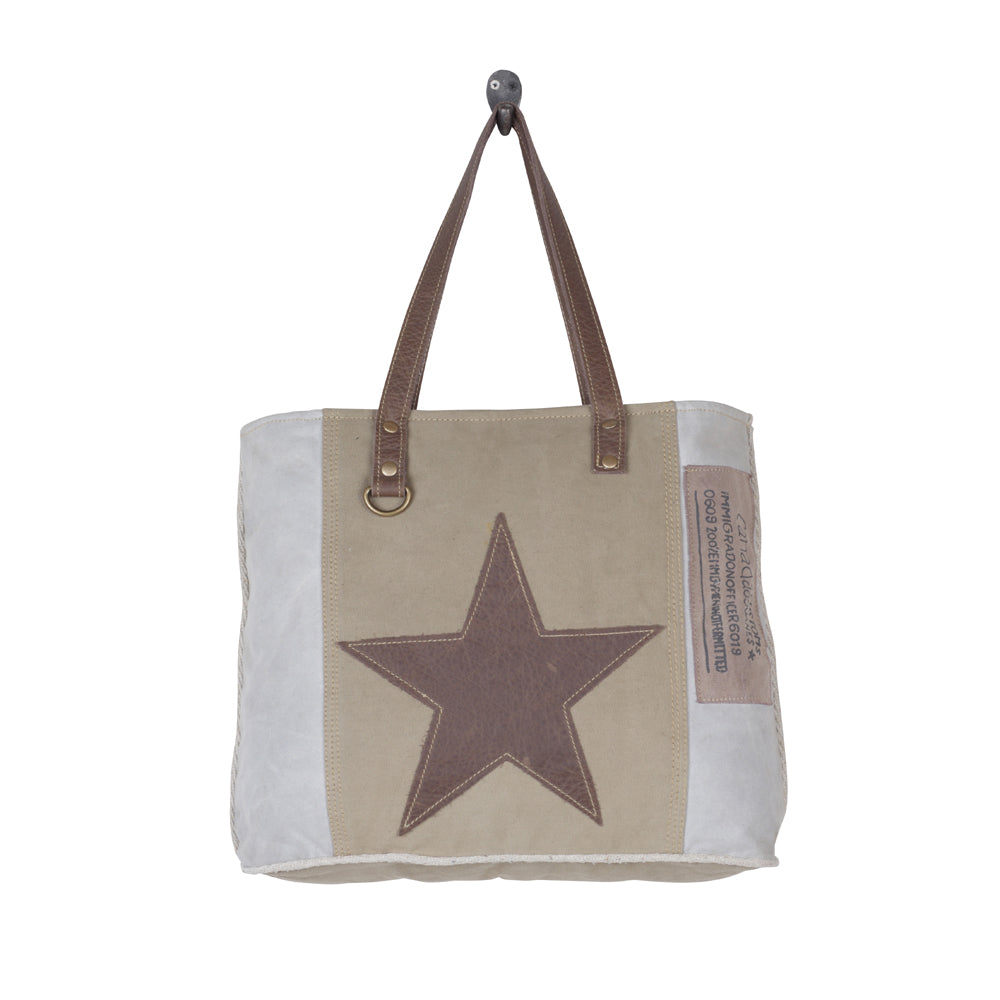 Edgy Star Tote Bag