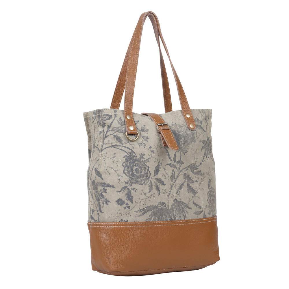 Rugged fleurs Tote Bag