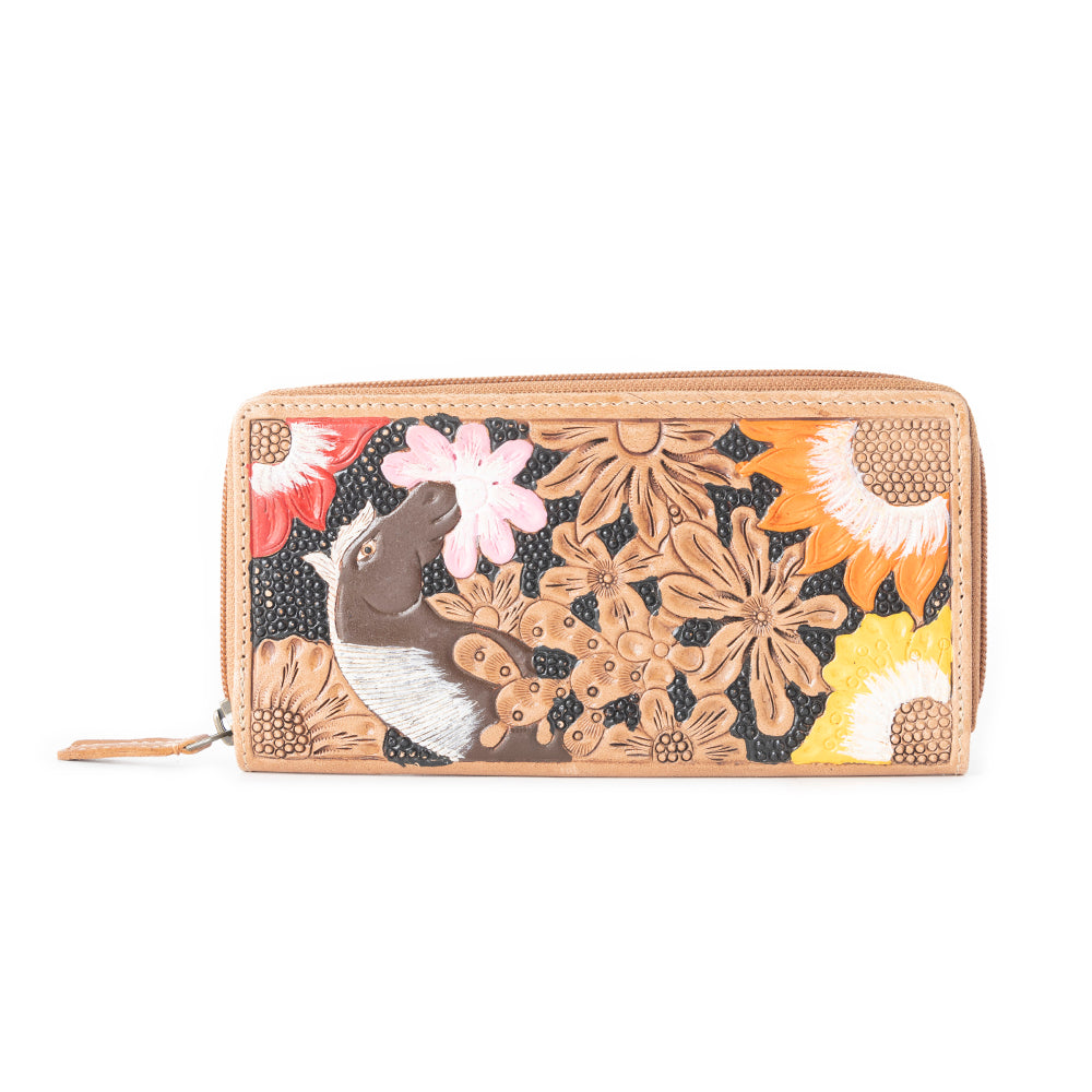 Rainbow fleur Wallet