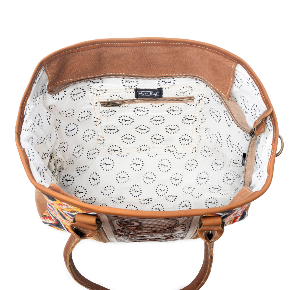 Scarlett Hand-Tooled Bag