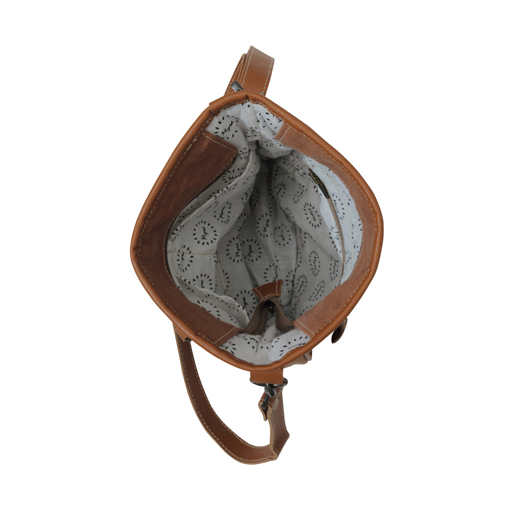 Caramel Burst Shoulder Bag
