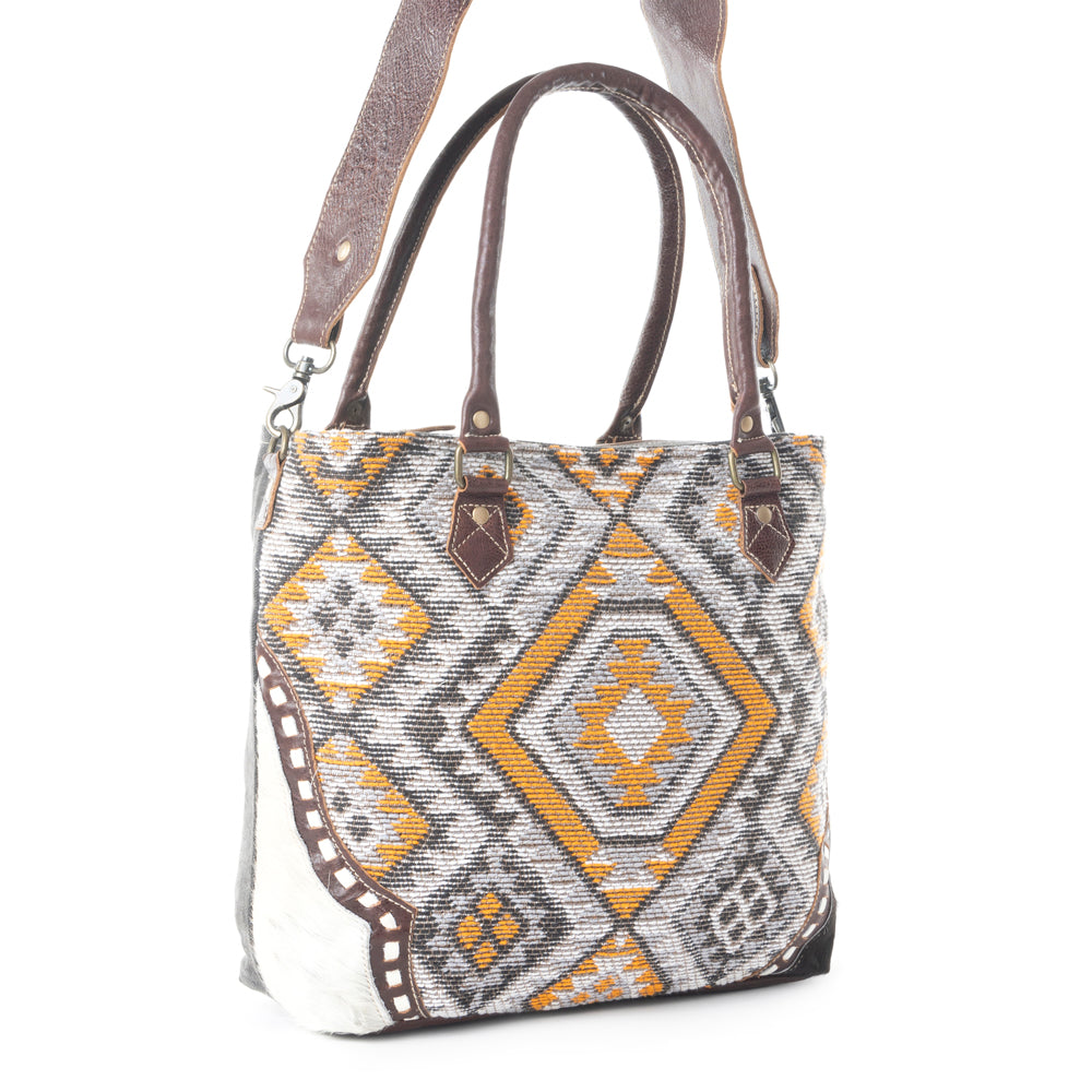 Chocolate Squares Tote Bag