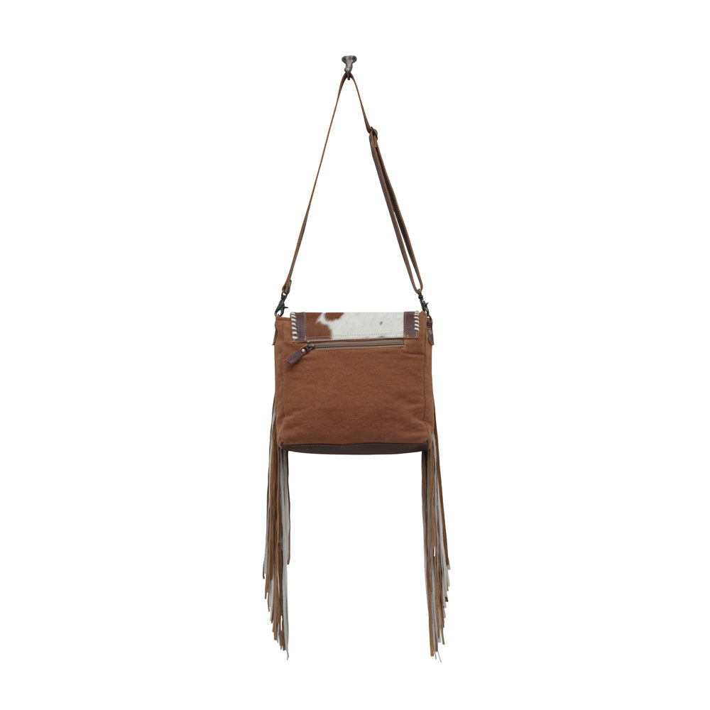 Spotted mocha Shoulder Bag