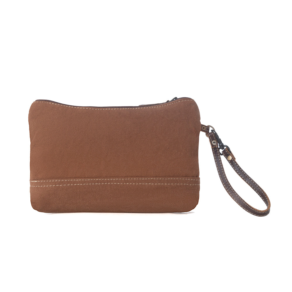 gingerbread brown Pouch