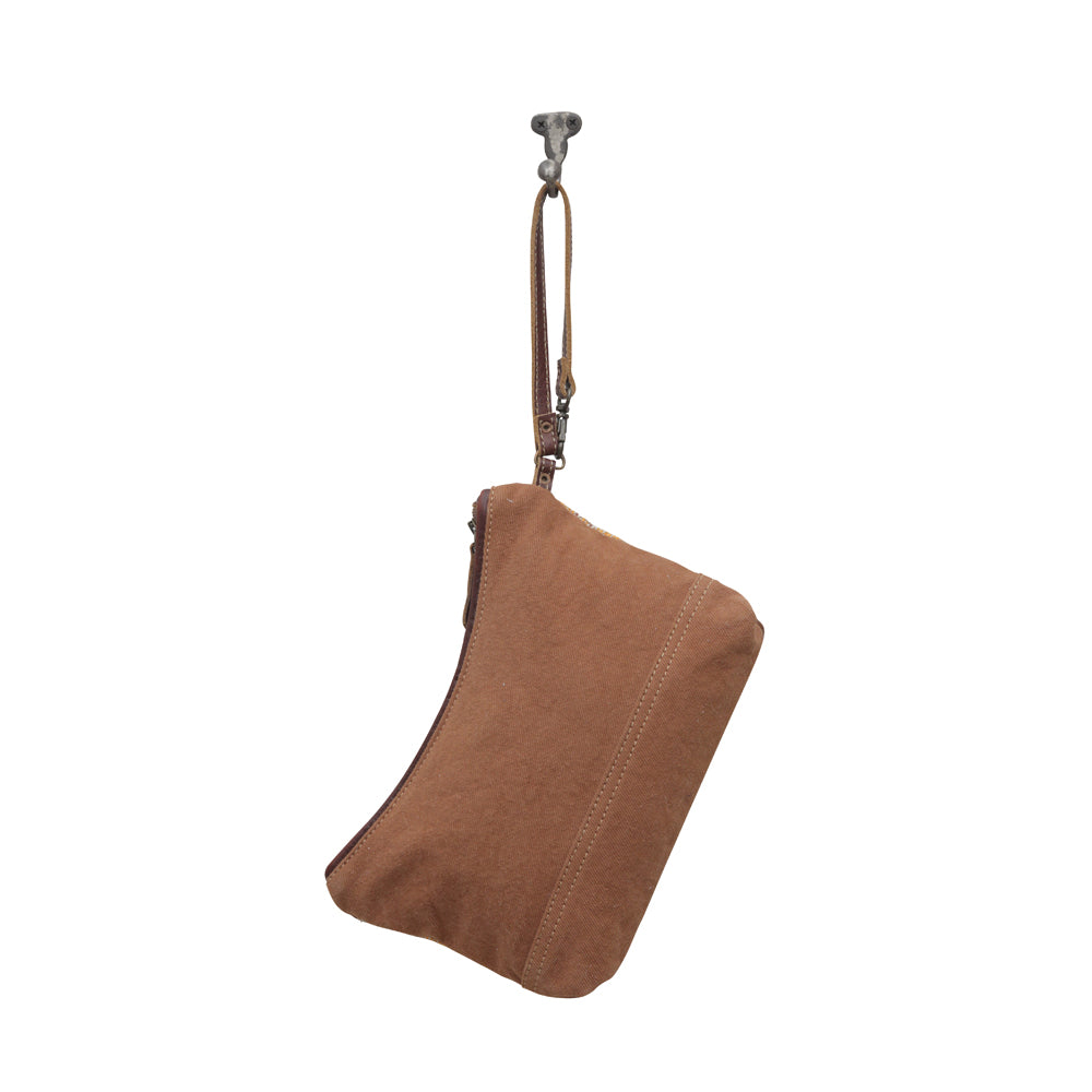 gingerbread brown Pouch