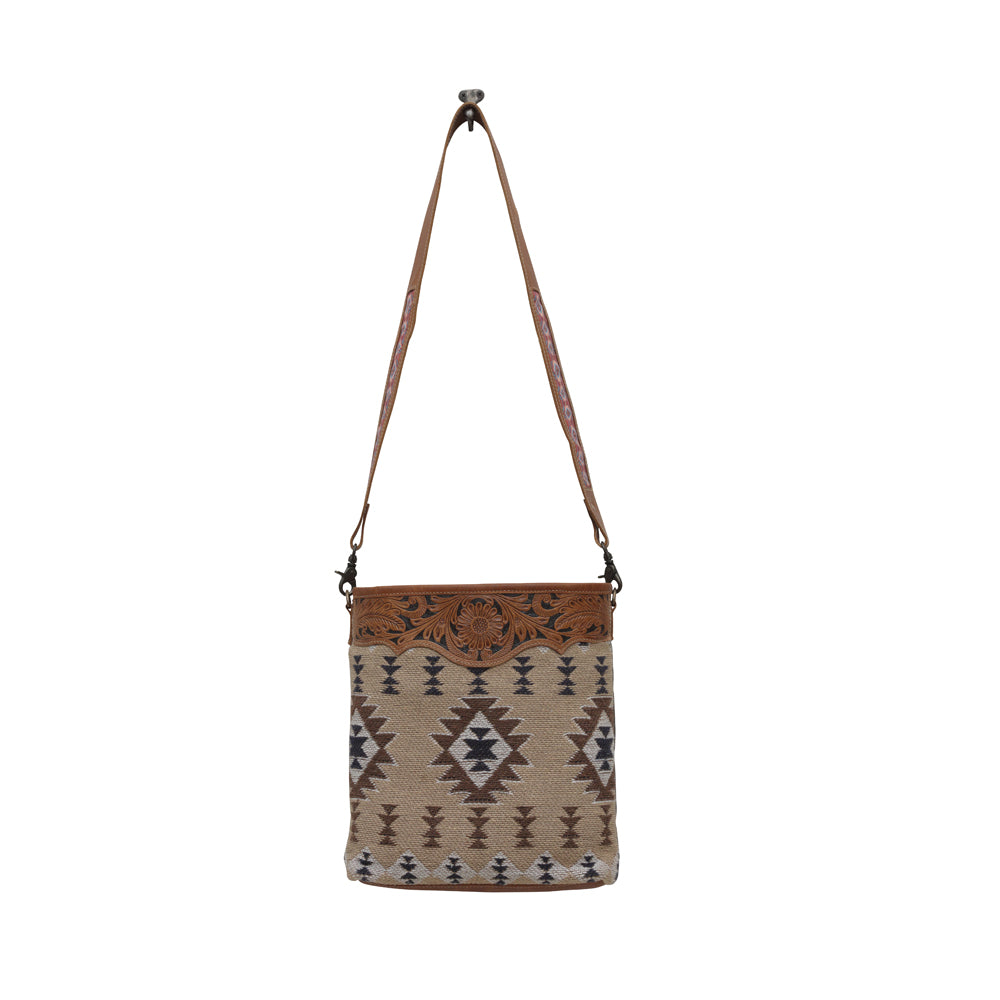 Traditional touch Hand-Tooled Bag