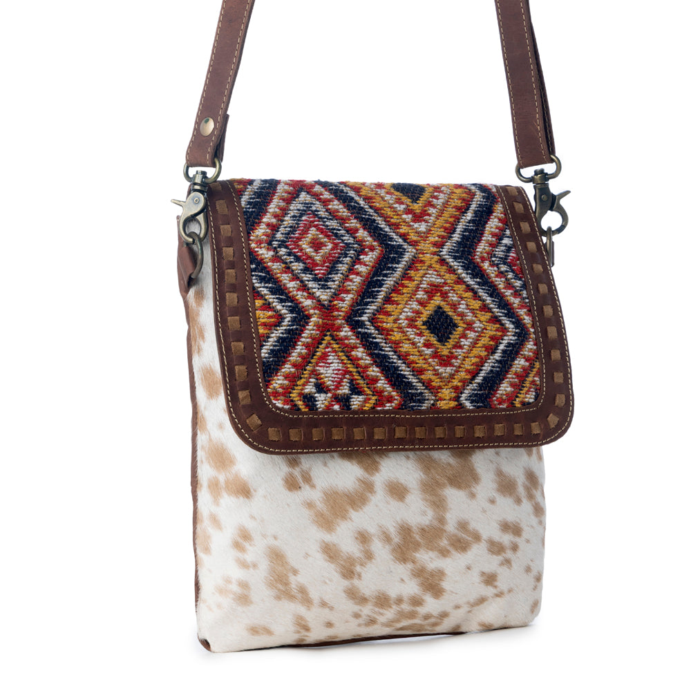 Hazelnut Touch Canvas & Hairon Bag