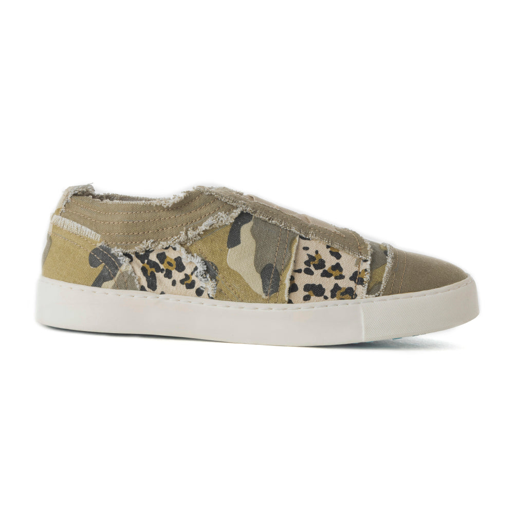 Women's comouflage and Leopard Sneaker