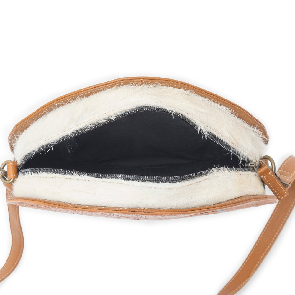 Boho Motif Round Bag
