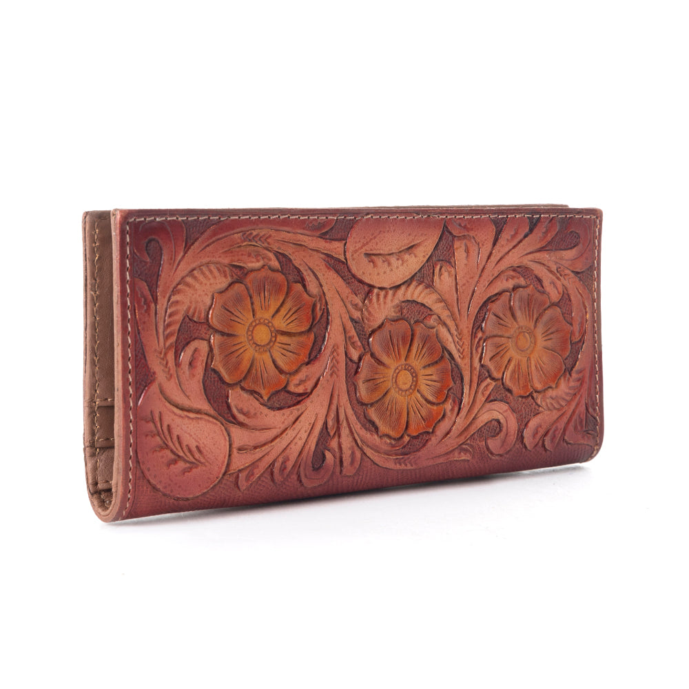 Zipper Crimson Wallet