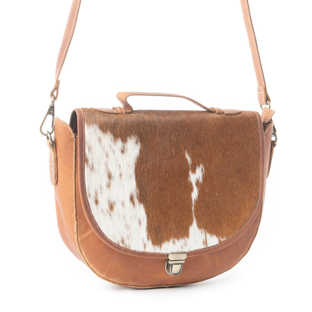 Vanilla Fiesta Leather & Hair On Bag
