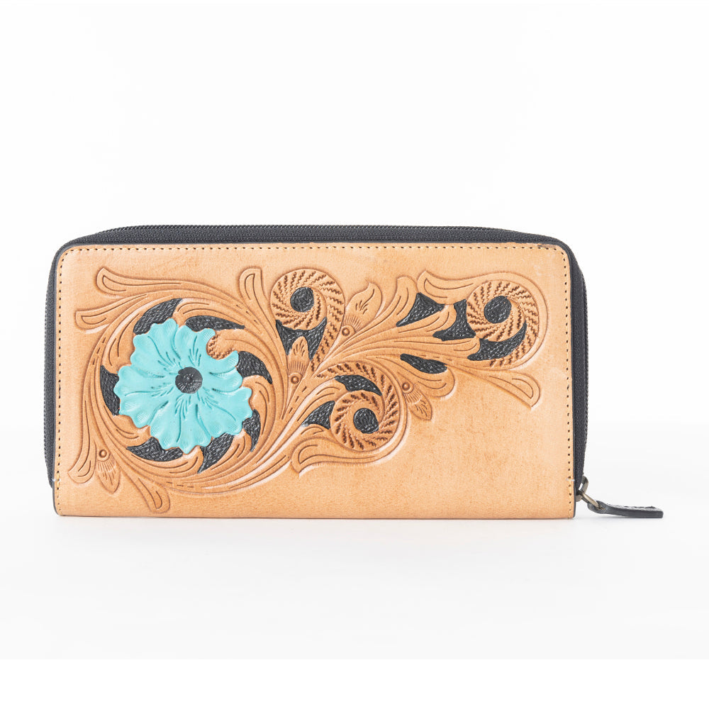 Blue Bloom Wallet