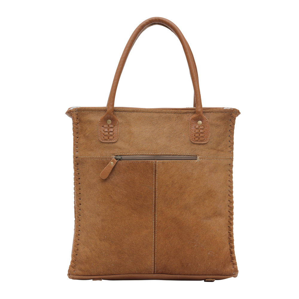ELISA LEATHER & HAIRON BAG