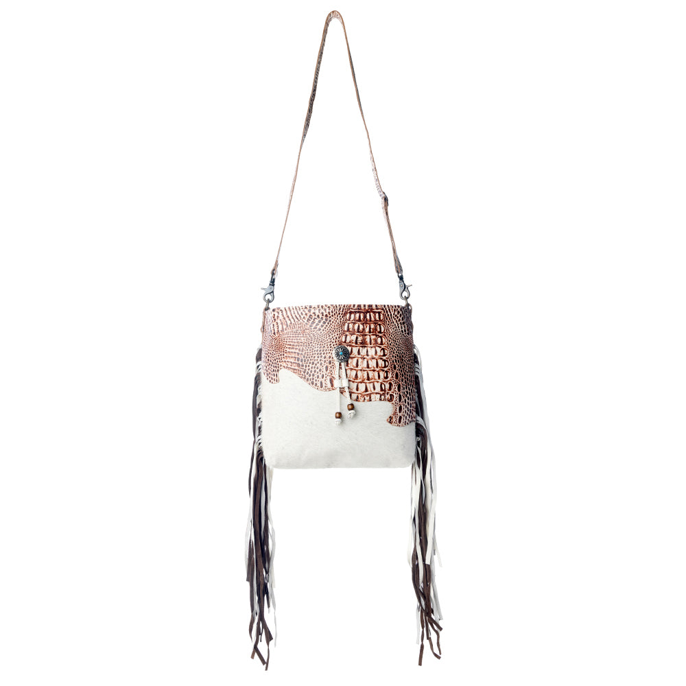 SMOKEY WEST LEATHER & HAIRON BAG