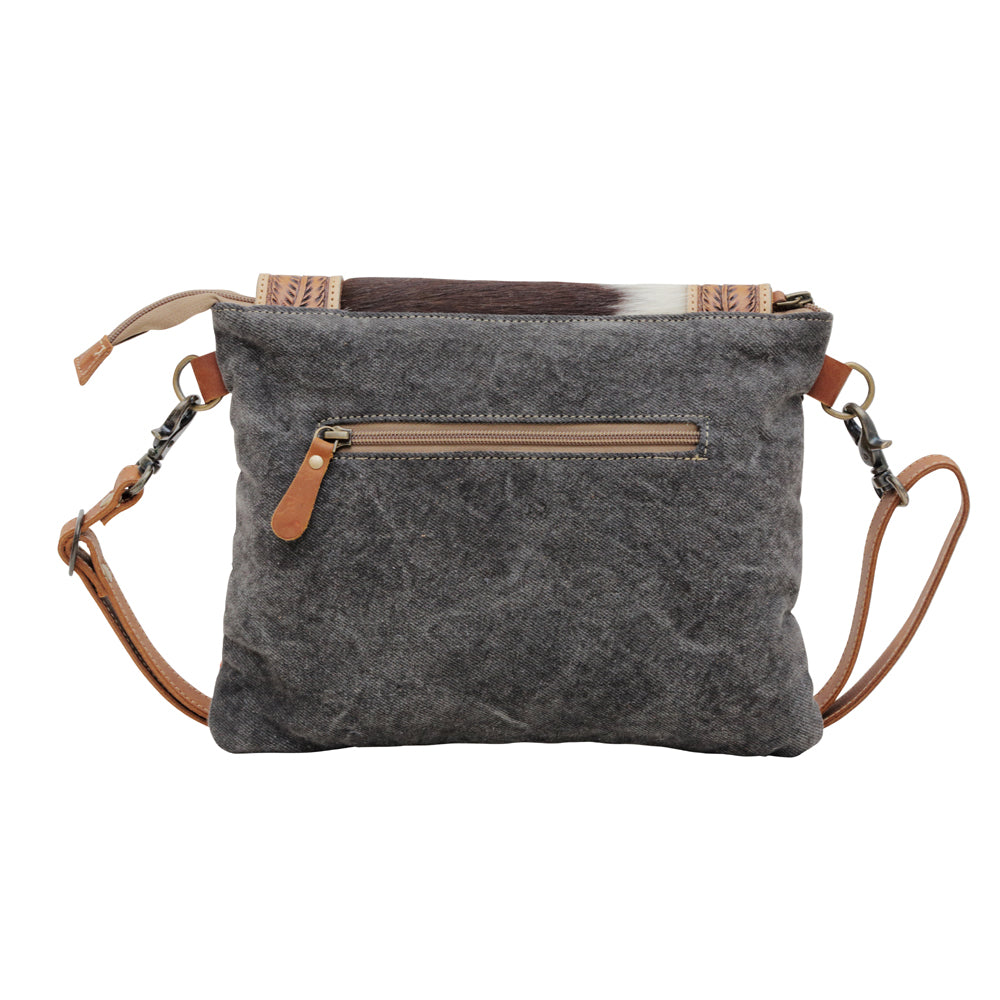 SANSA HAND-TOOLED BAG