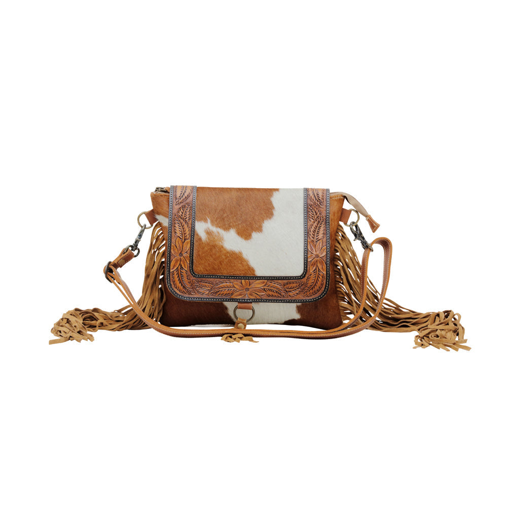 RUSTY HANDTOOLED BAG