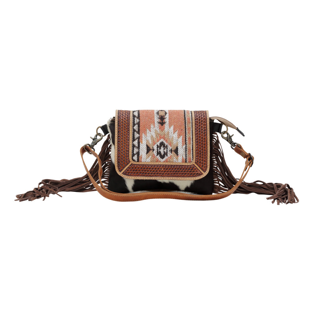 SANSA MIA HAND-TOOLED BAG