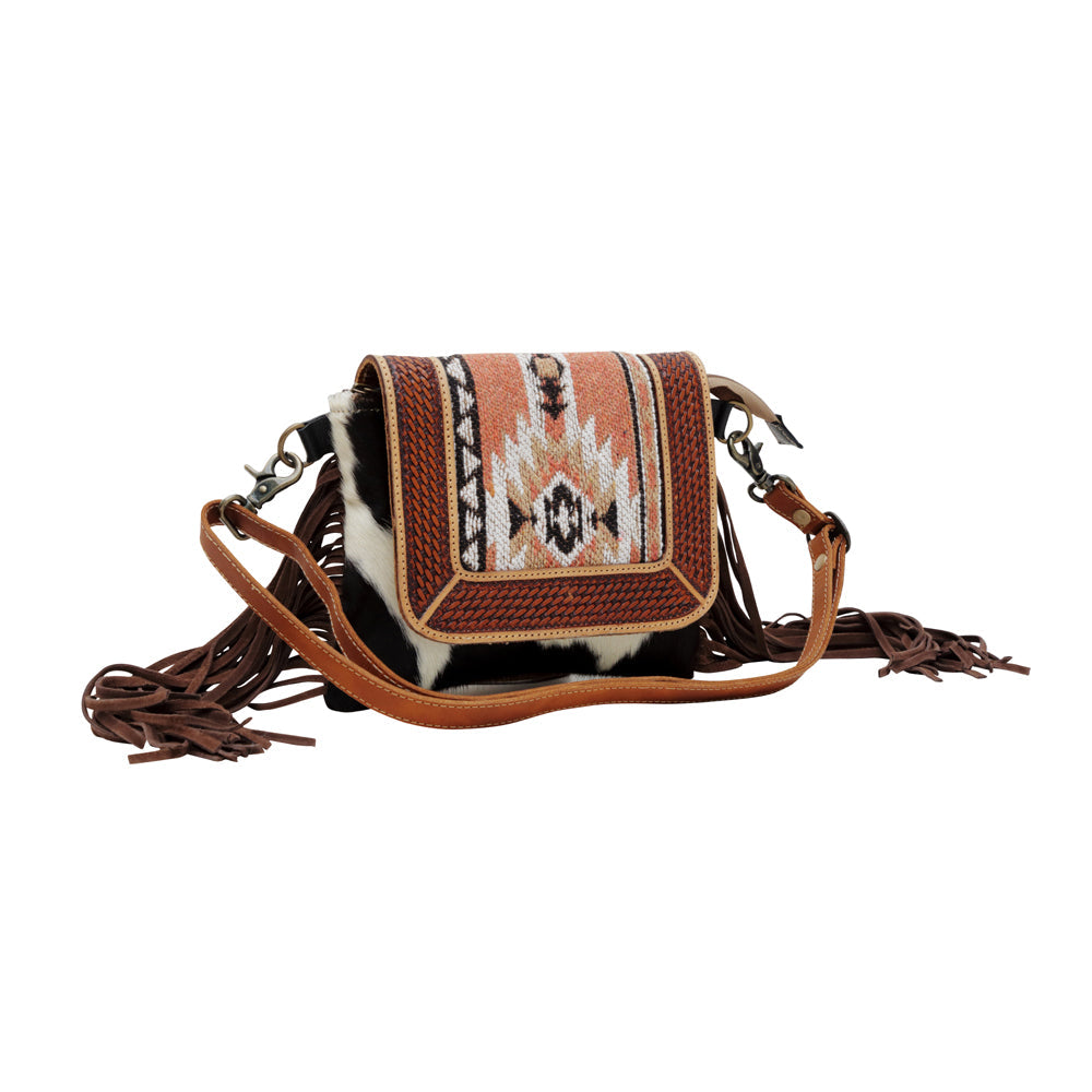 SANSA MIA HAND-TOOLED BAG