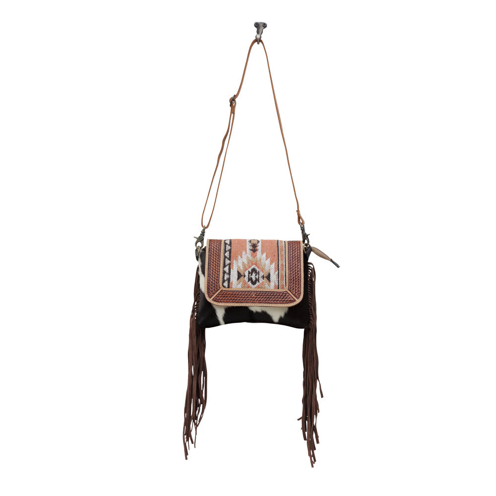 SANSA MIA HAND-TOOLED BAG