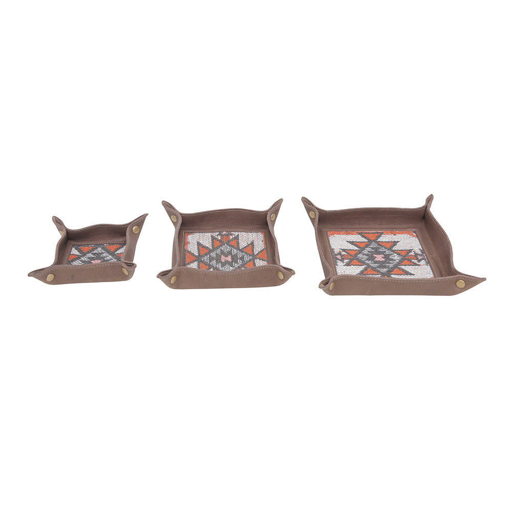 WILD WEST TRAY SET OF 3