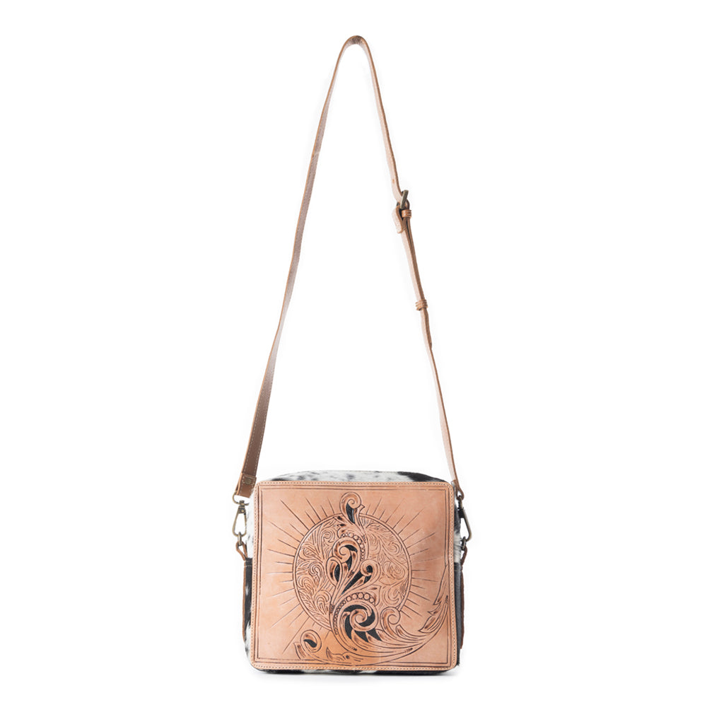 SKYLAR HAND-TOOLED BAG