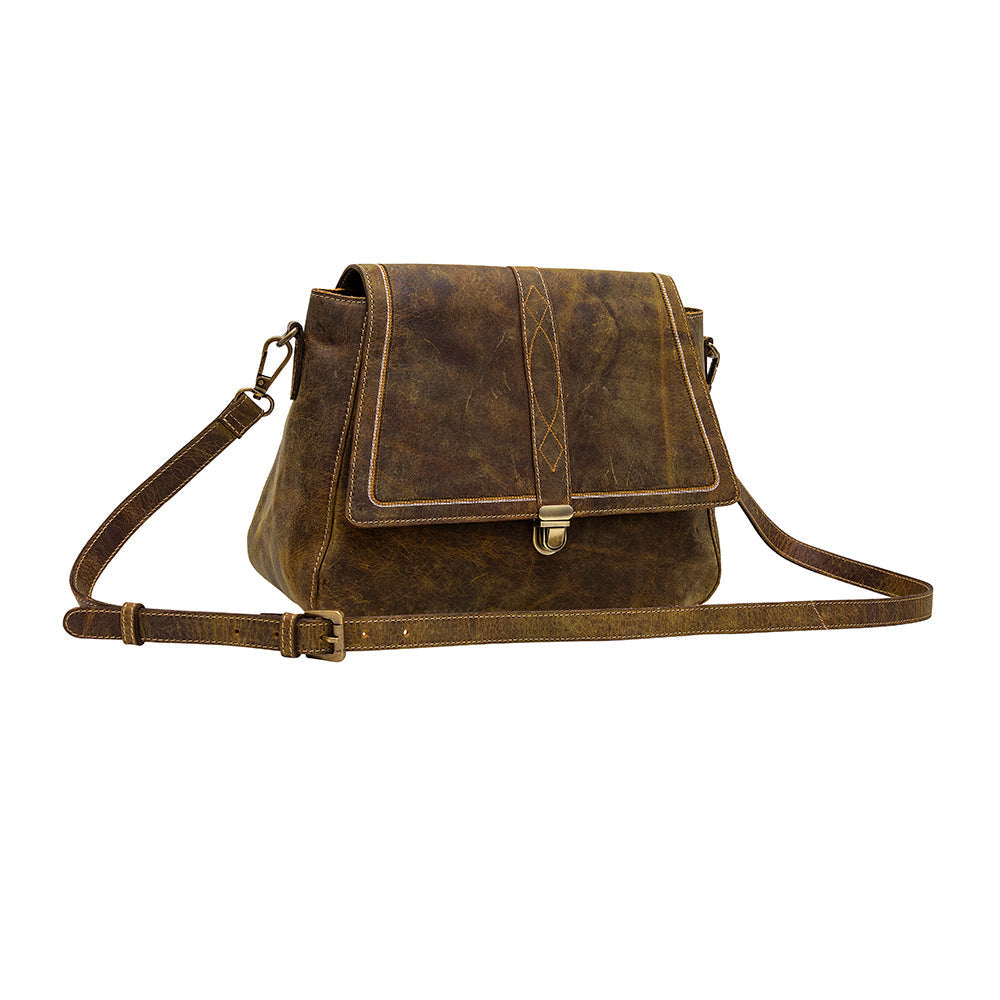 LONG REST LEATHER & HAIRON BAG
