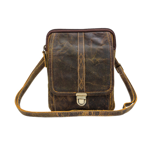 Adante Leather & Hairon Bag