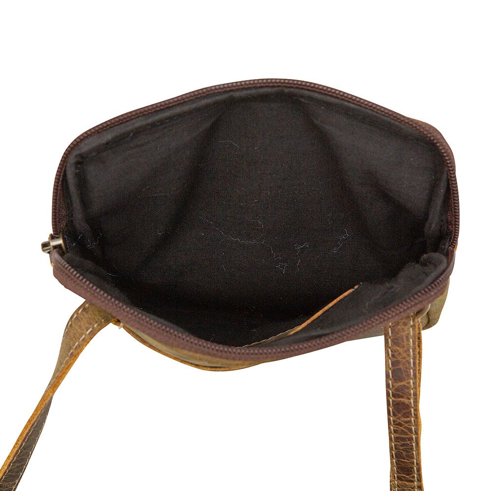 Adante Leather & Hairon Bag
