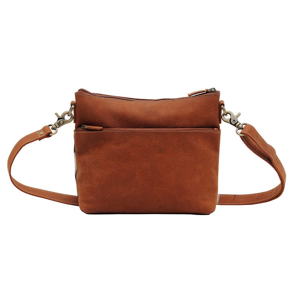 NIGHTWOOD LEATHER & HAIRON BAG