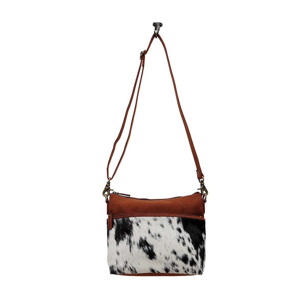 NIGHTWOOD LEATHER & HAIRON BAG