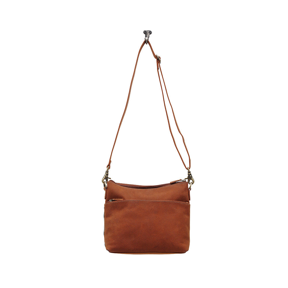 NIGHTWOOD LEATHER & HAIRON BAG