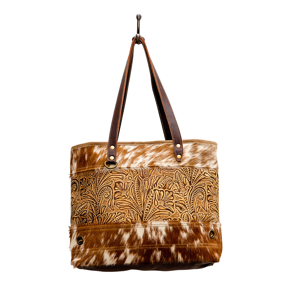 Spectacle Leather & Hairon Bag