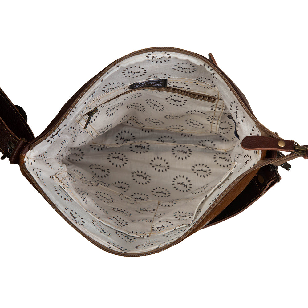 Cheyenne Plains River Leather & Hairon Bag