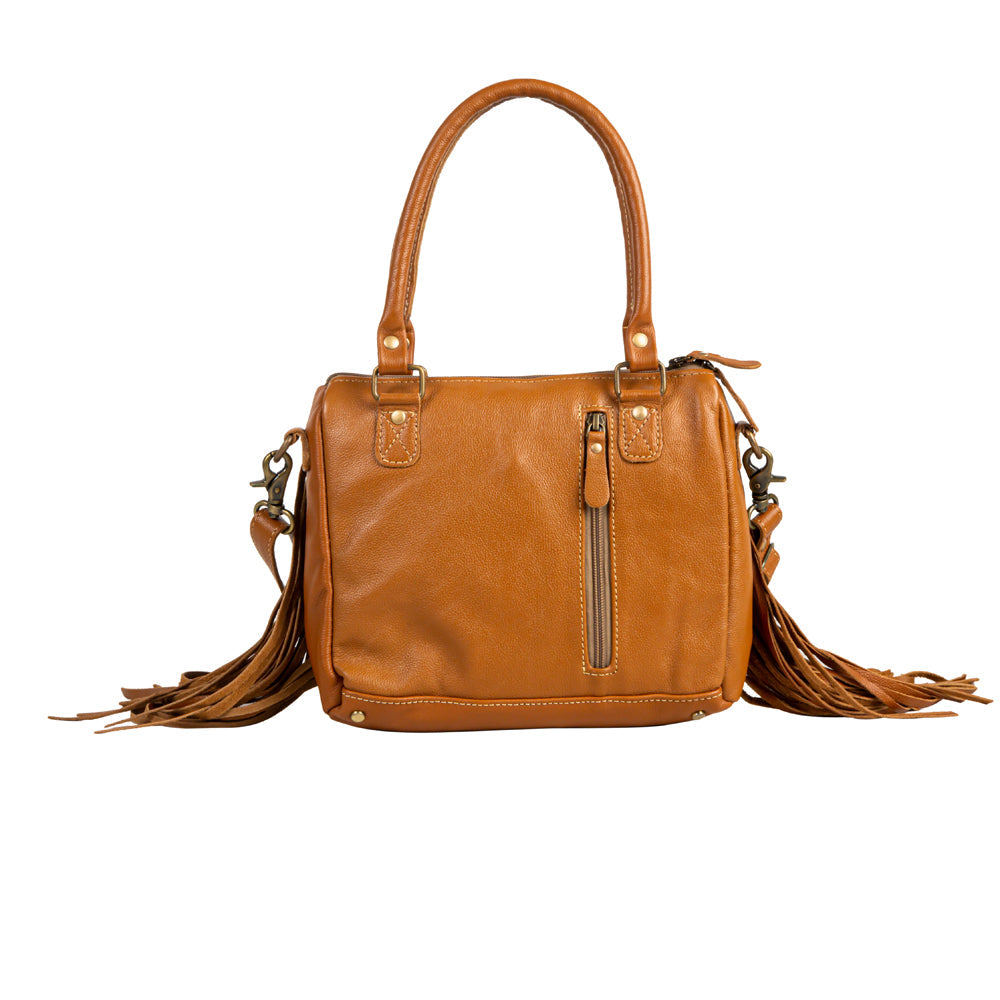 Dakota Plains Hair-On Hide Fringed Concealed-Carry Bag