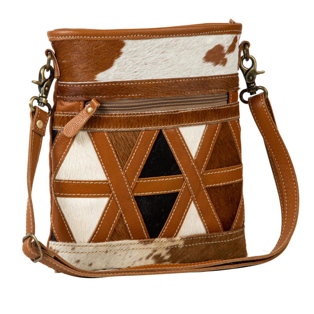 Dakota Plains Hair-On Hide Canvas Bag