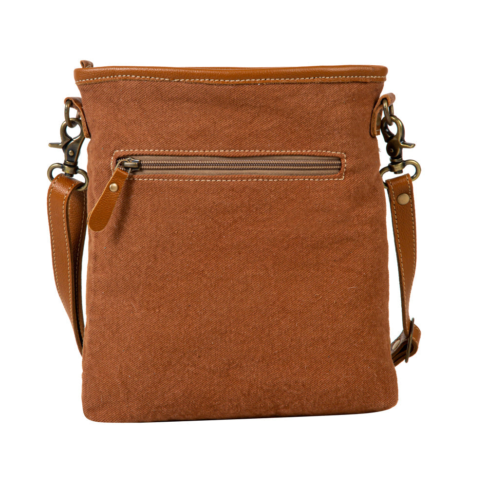 Dakota Plains Hair-On Hide Canvas Bag