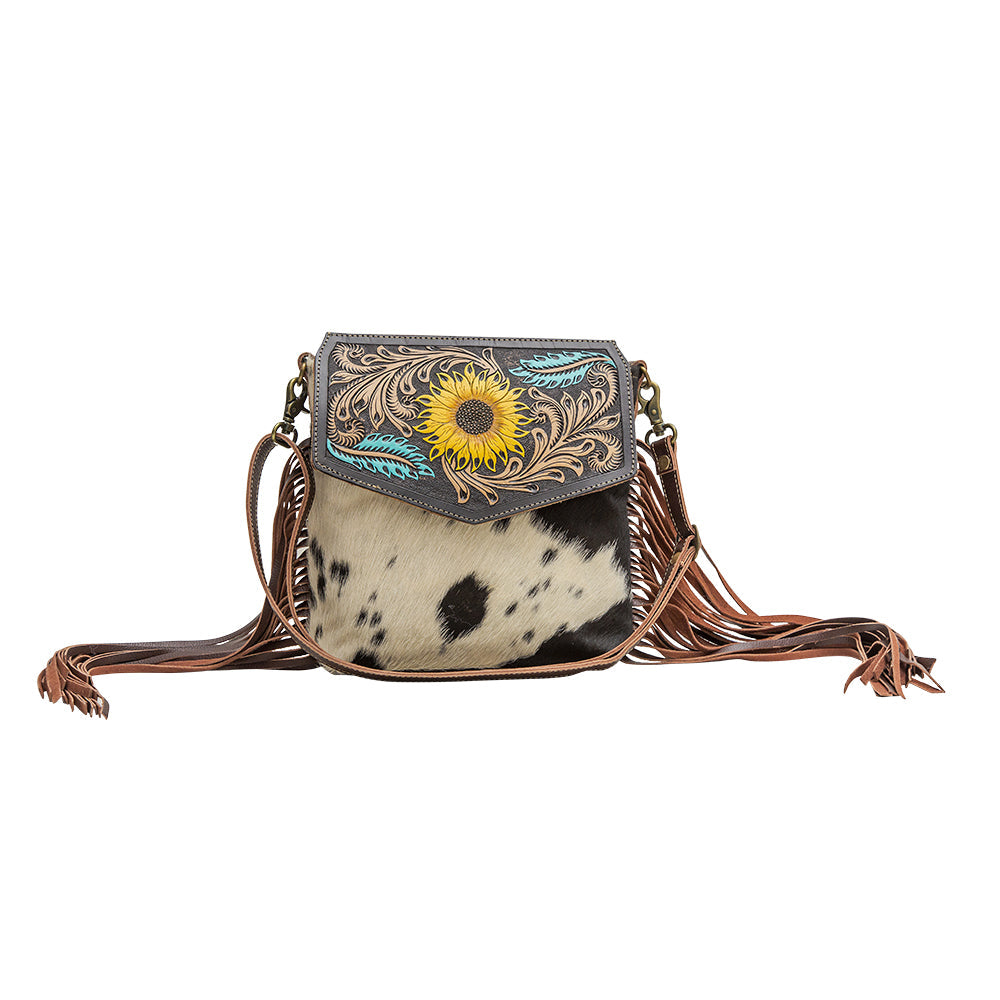 Rim Hand-Tooled Bag