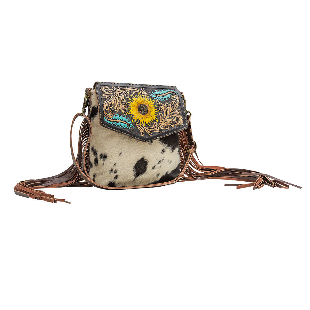 Rim Hand-Tooled Bag
