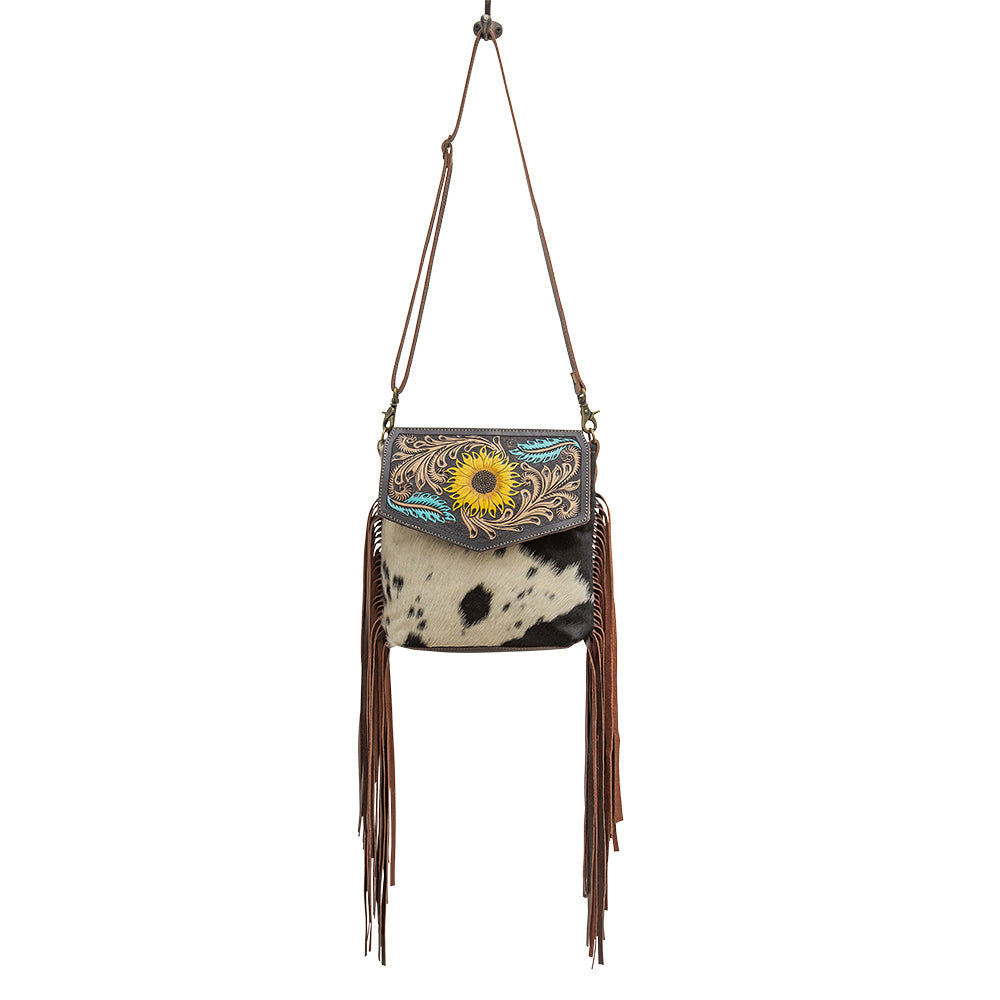 Rim Hand-Tooled Bag