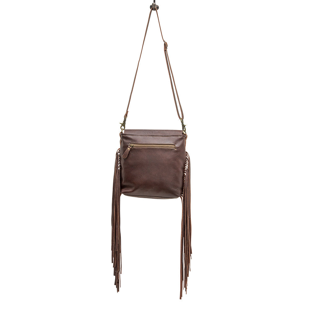 Rim Hand-Tooled Bag