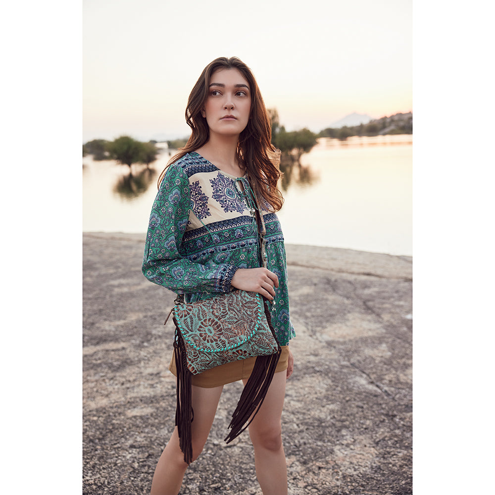 Pecos Leather & Hairon Bag