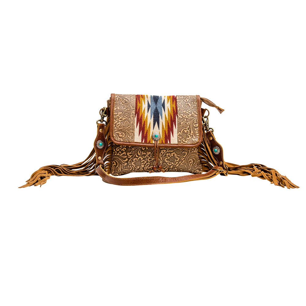 Crosshair Canvas And Hairon Bag