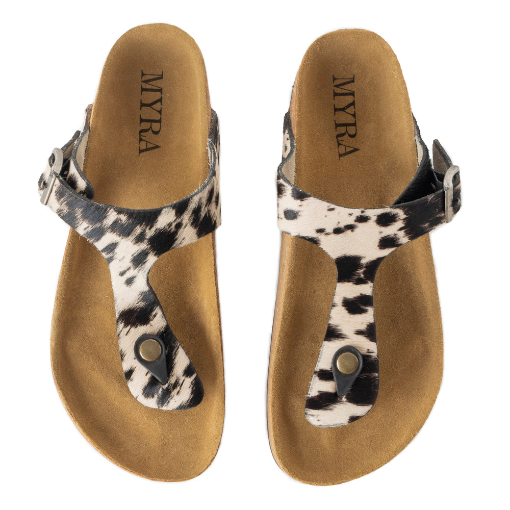 Chino Western Hand-Tooled Sandals
