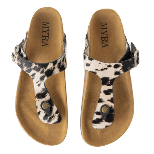 Chino Western Hand-Tooled Sandals