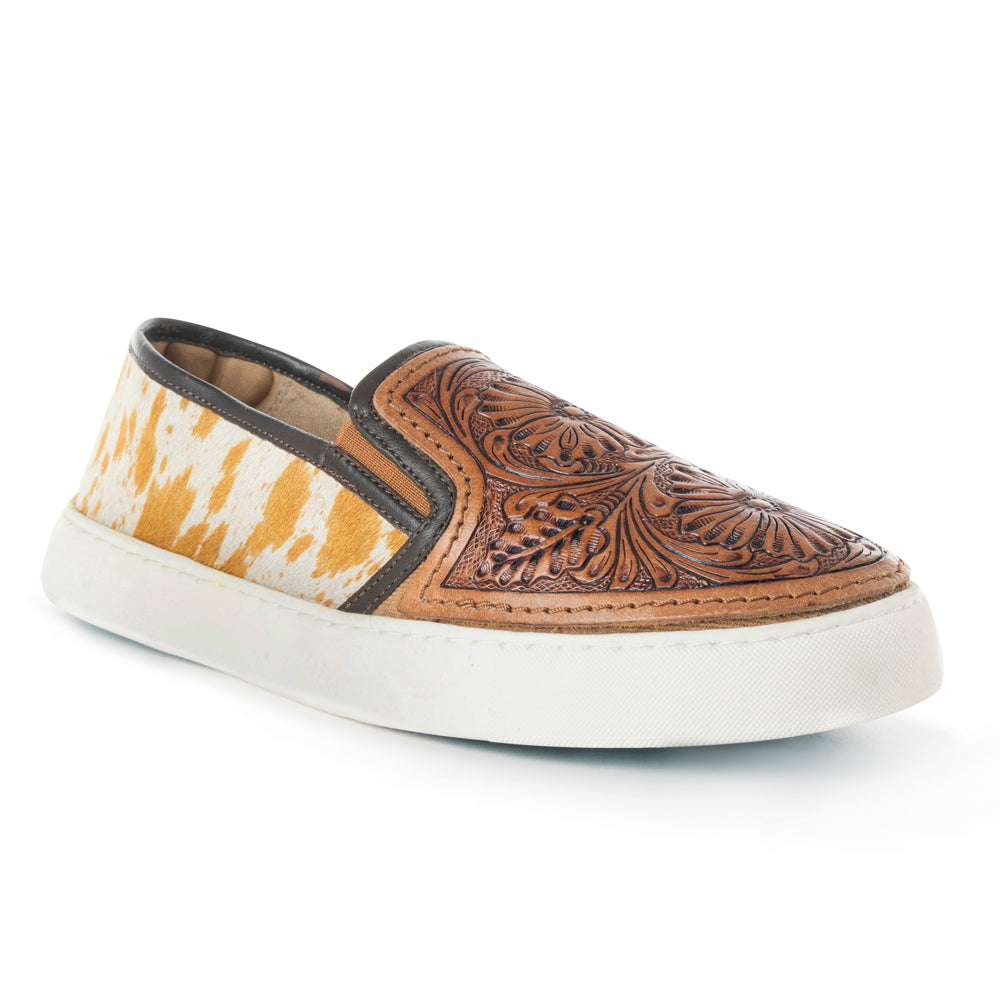 Rodon Western Hand-Tooled Sneakers