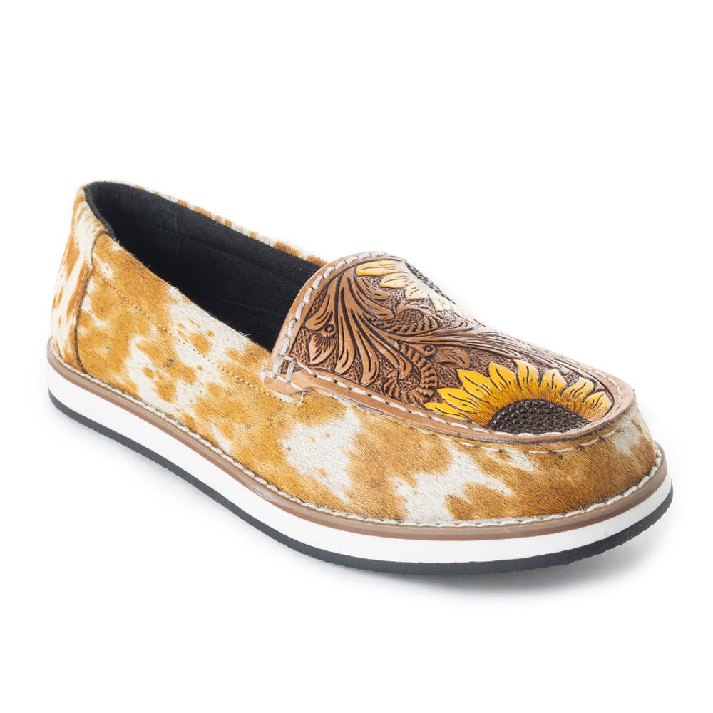 Photoon Western Hand-Tooled Sneakers