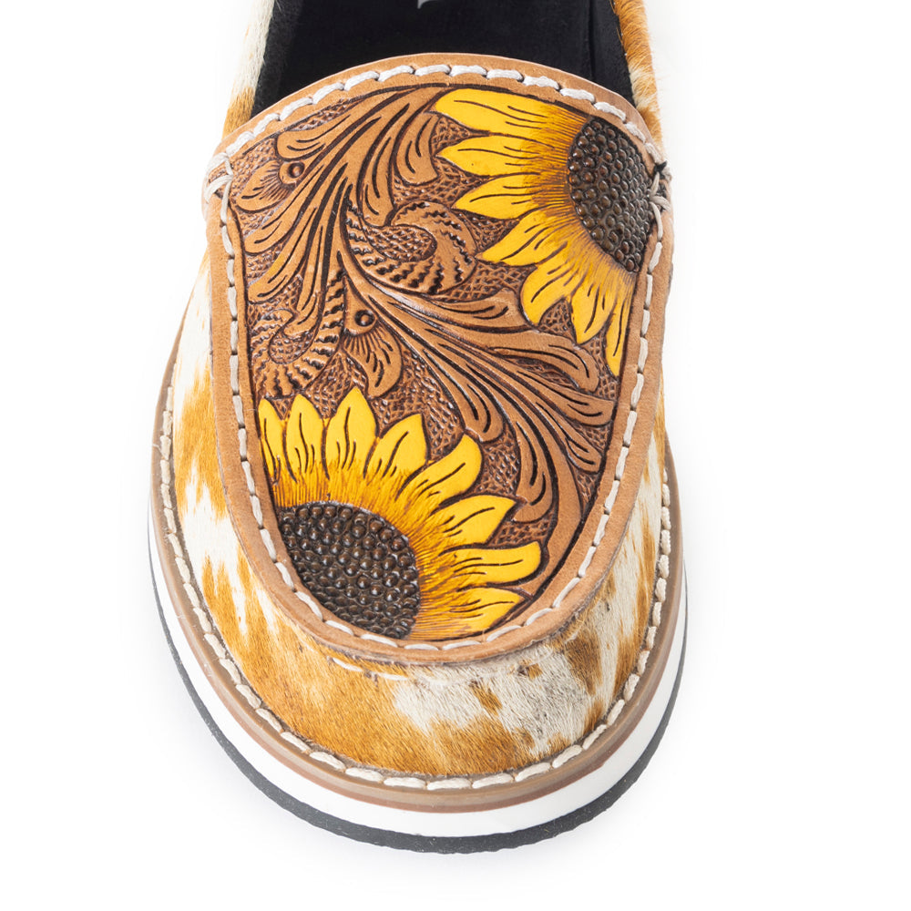 Photoon Western Hand-Tooled Sneakers