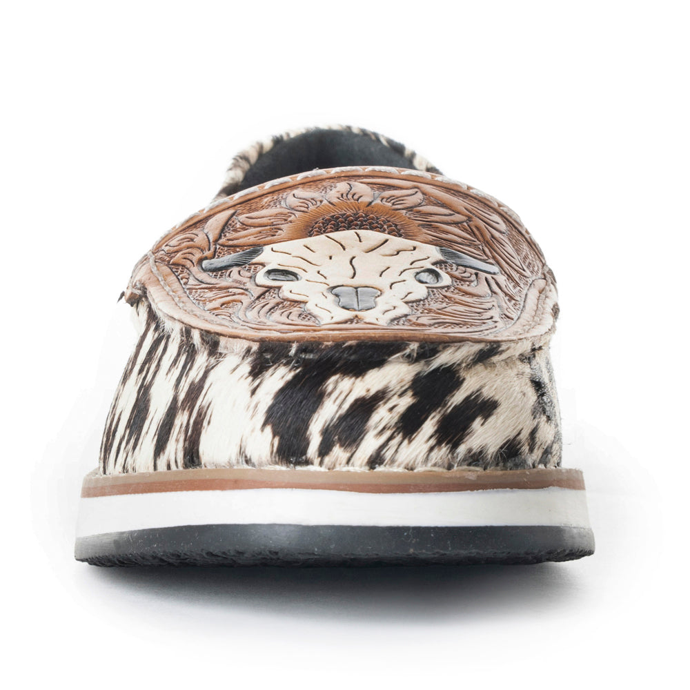 Neutraun Western Hand-Tooled Sneakers